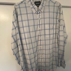 Bonobos Blue and White Casual Button Down Shirt